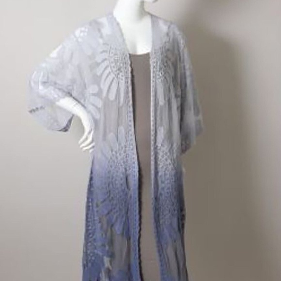 Beautiful Be You duster. Great for beach coverup or on top of jeans and shirt. - Picture 3 of 7